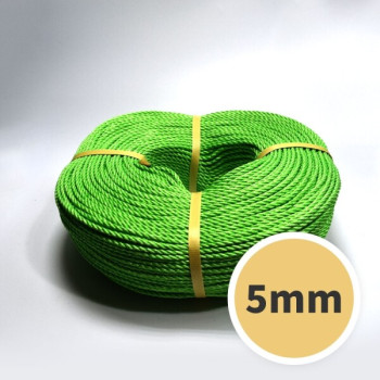 PP로프 녹색 (사이즈 5mm x 400m) 골프 연습용품 - 착불상품