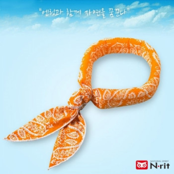 엔릿 쿨 아이스 스카프 패턴